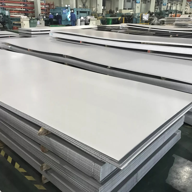 ورق استیل ضد زنگ 8K 2B 430 آینه خط مویی AISI 0.3mm - 150mm ضخامت